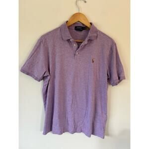 Polo by Ralph Lauren Purple Men's Polo Shirt